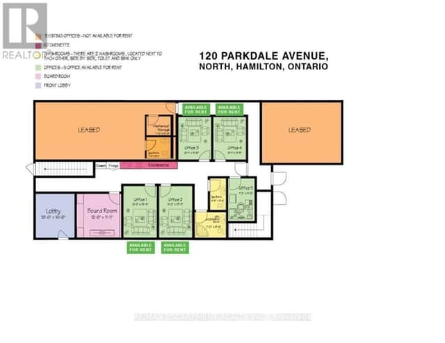 Office #1 - 120 Parkdale Ave. N